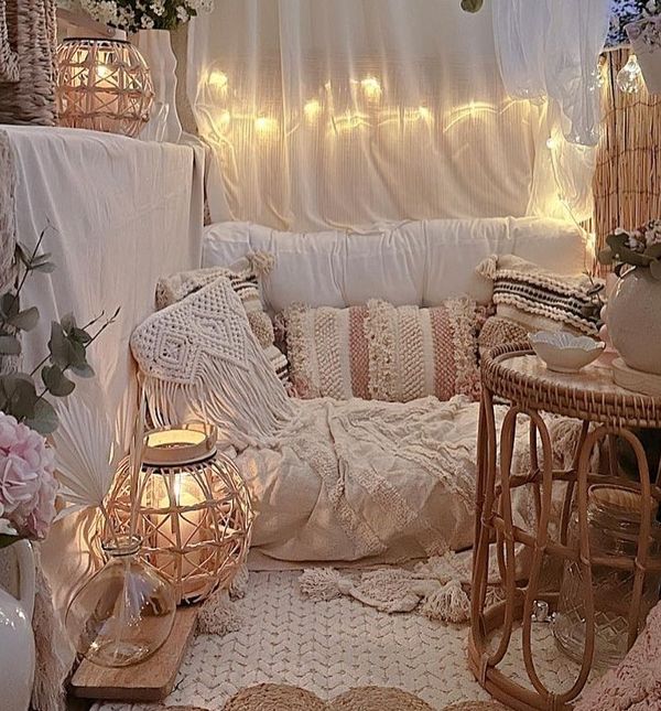 Balkon uređen u boho stilu Ellina je oaza za uživanje