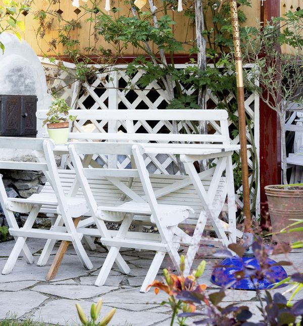 Dvorište kao iz romantičnog filma