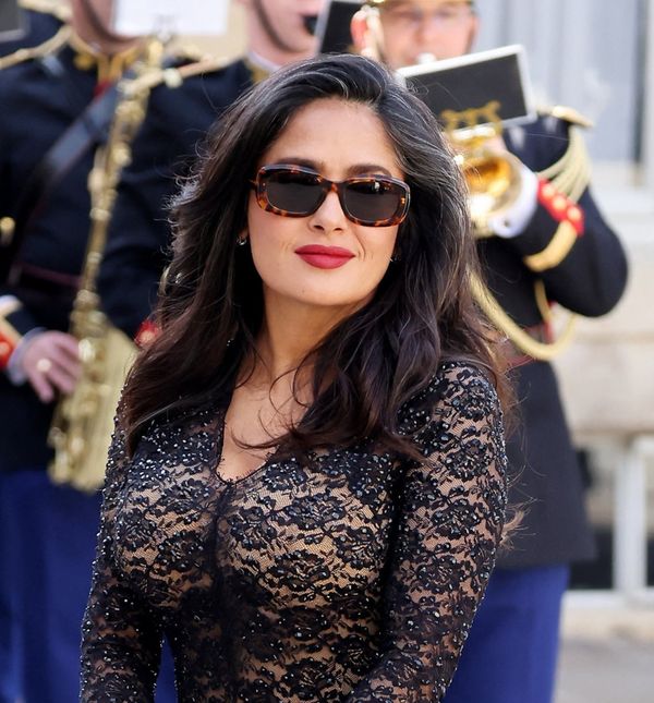 Salma Hayek Pinault bila je gošća na državničkoj večeri u Elizejskoj palači