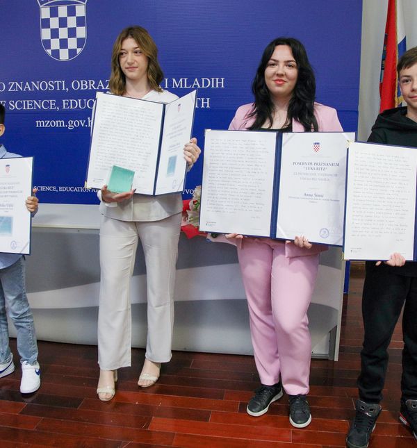 Niko Vitlić, Adrijana Deva, Anna Šimić i Niko Jajčević