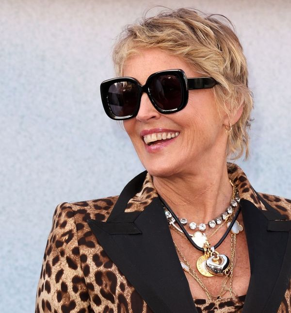 Sharon Stone na premijer filma The Bikeriders