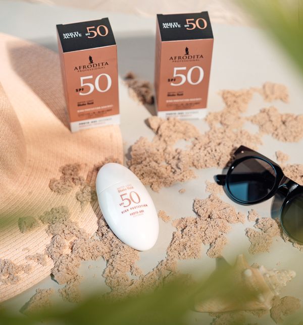 Multiactive Shake fluid SPF 50 Afrodita Professional nudi zaštitu i njegu