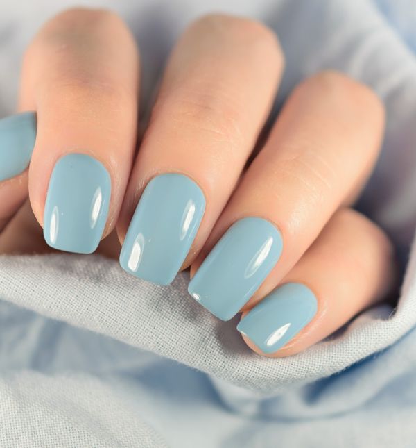 Plave manikure su stvorene za ljeto