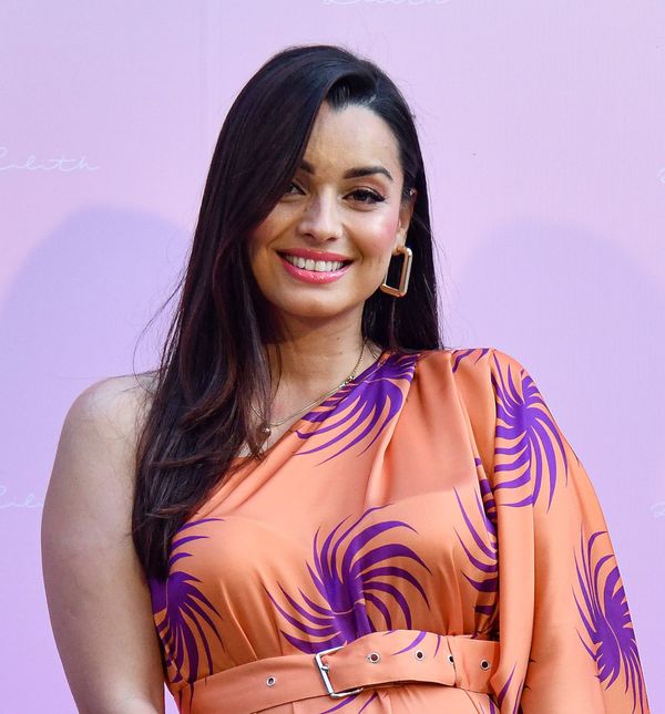 Trudna Sementa Rajhard na modnoj reviji glumice i dizajnerice Katarine Baban