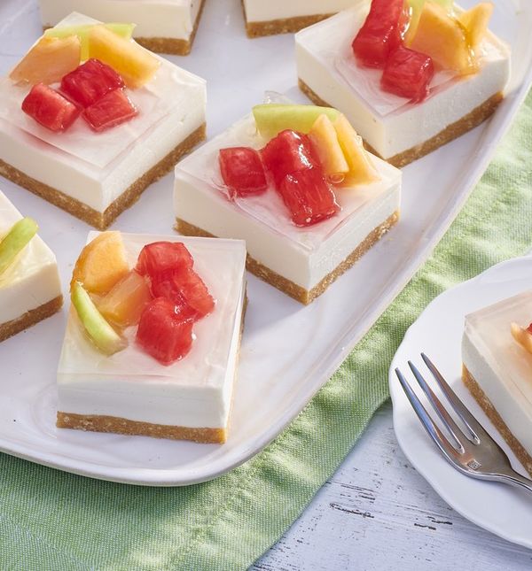 Cheesecake s lubenicom i dinjom