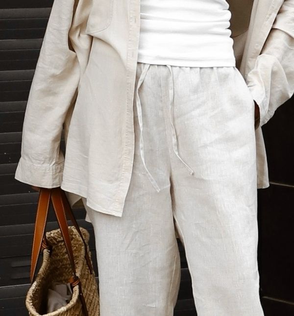 Lanene hlače popularan su izbor tijekom ljeta