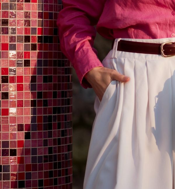 Bermude izgledaju sjajno u kombinaciji s ravnom obućom i visokom petom