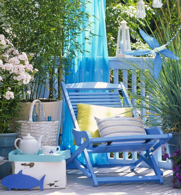 Ideje kako stvoriti morski ugođaj na balkonu