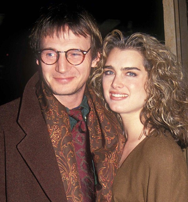 Liam Neeson i Brooke Shields