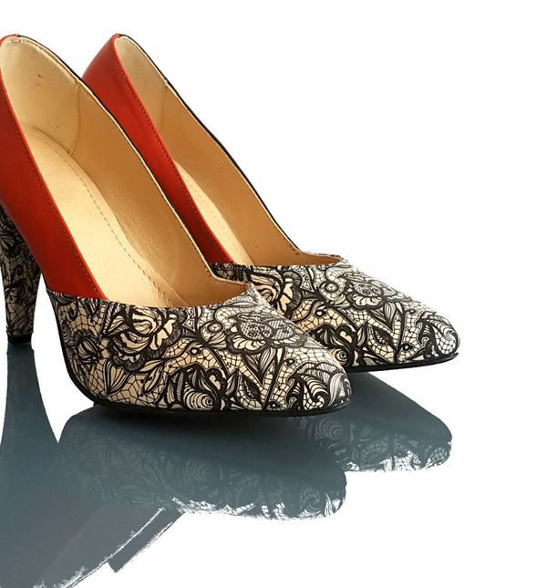 Hrvatske štikle s uzorkom čipke ili ćilima