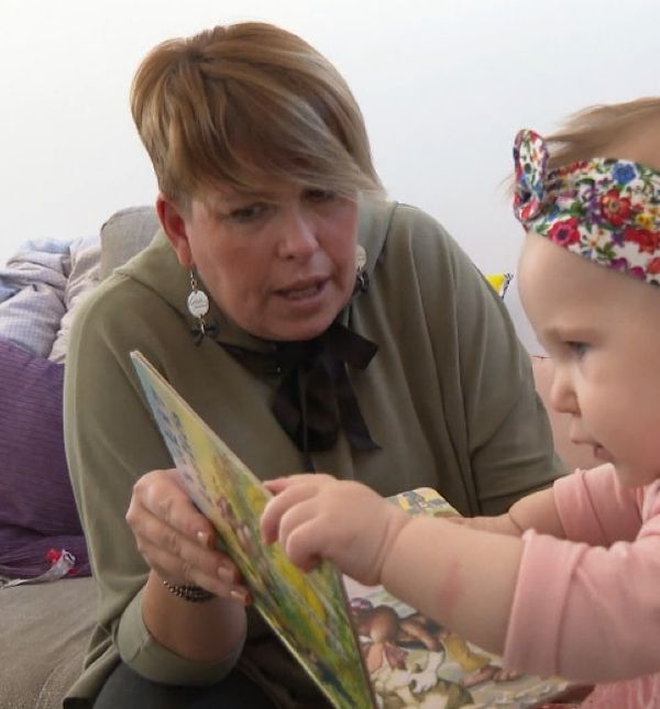 Danas devetomjesečna Nika dobro poznaje tetu Sandru