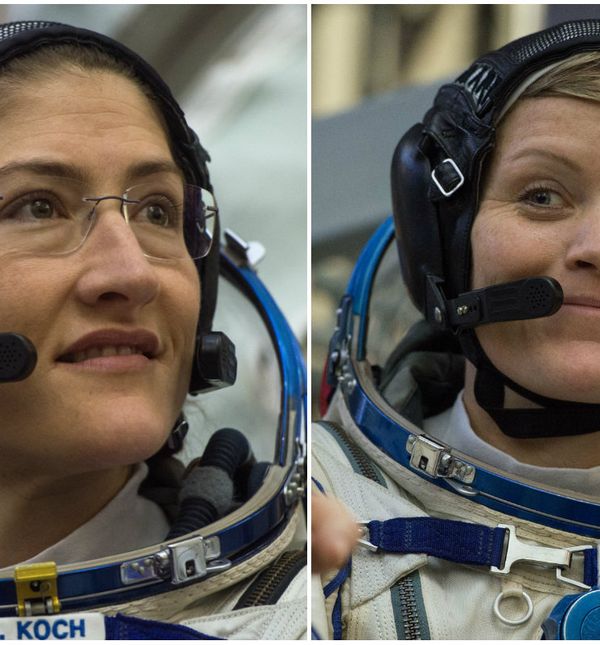 Christina Koch i Anne McClain