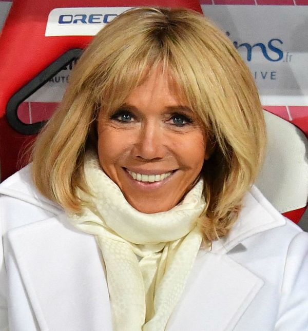 Brigitte Macron na humanitarnoj utakmici u francuskom gradu Reimsu