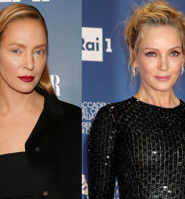 Uma Thurman 2015. i 2019. godine
