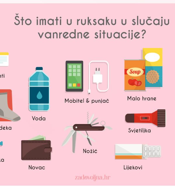 Što spremiti u ruksak za vanredne situacije?