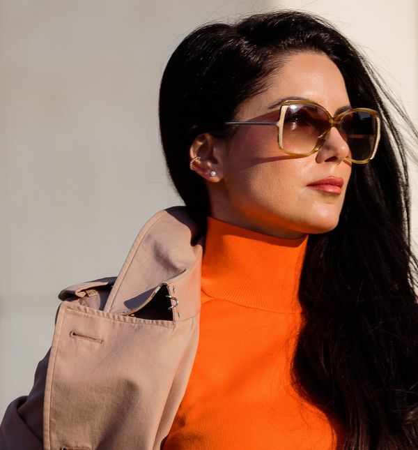 Street style kombinacija Dalile Turk