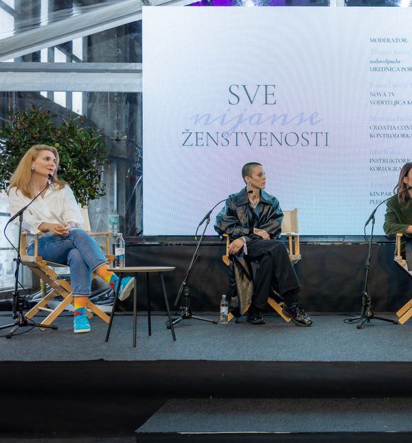 Tamara Despot, Mia Kuleš, Ivona Devčić Ivičić i Tihana Korać na panelu Sve nijanse ženstvenosti