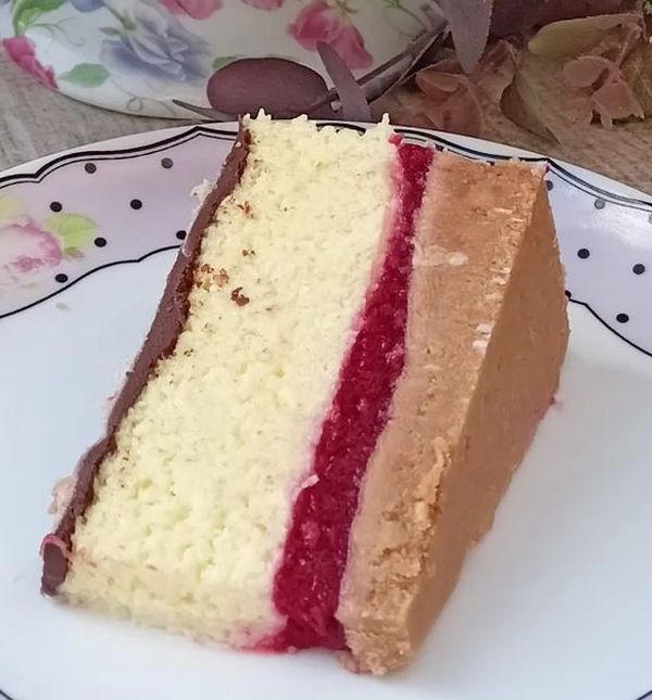 Torta od kokosa s malinama