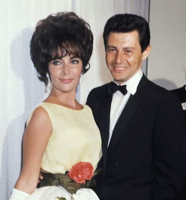 Elizabeth Taylor i Eddie Fisher na dodjeli Oscara 1961. godine