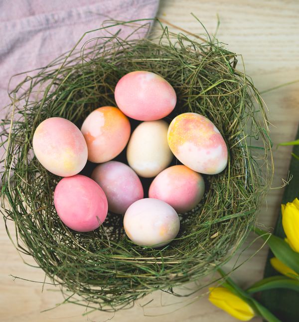 Bojenje jaja sodom i octom