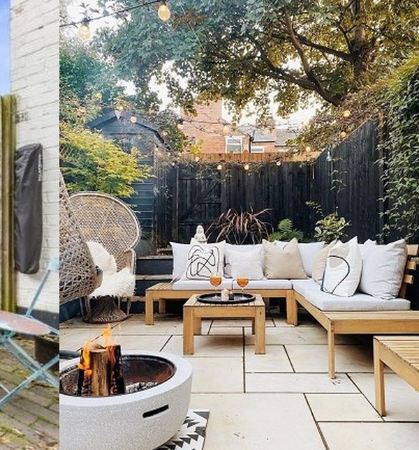 Terasa bračnog para prije i nakon renovacija