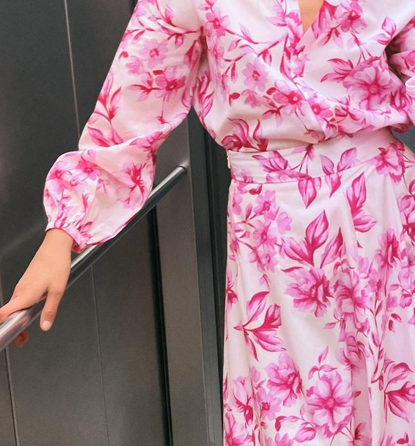 Komplet iz Zare krasi cvjetni uzorak