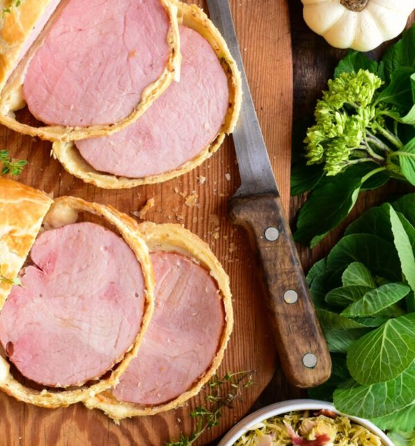 Šunka u lisnatom tijestu