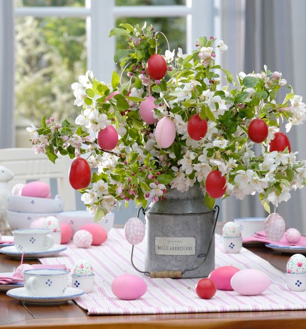 Uskrsni stol uz malo truda može izgledati kao iz slikovnice