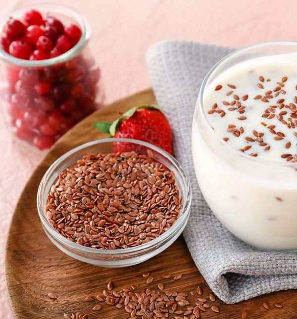 Kefir i lanene sjemenke