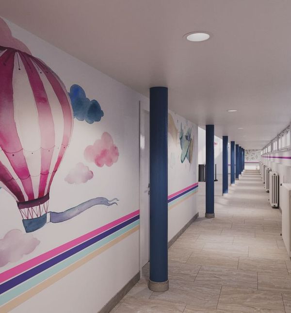 Idejni projekt uređenja zajedničkih prostorija Klinike za dječje bolesti