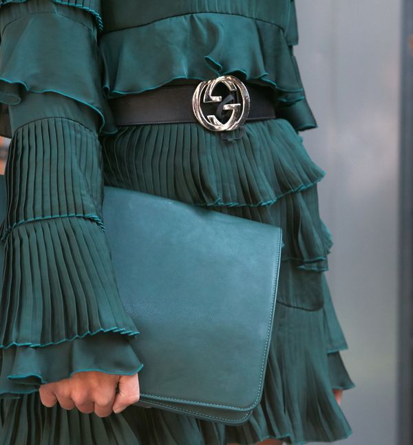 Haljina zelene boje može izgledati vrlo elegantno i zanimljivo