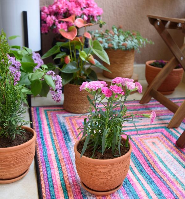Tepih može podići izgled balkona