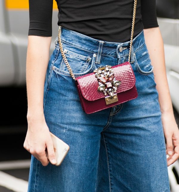 Culotte traperice odlično se slažu s visokim potpeticama