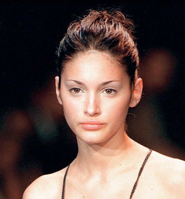 Korina Longin na reviji modne kuće Paco Rabanne