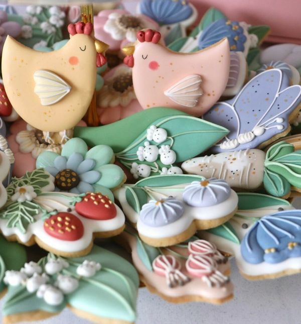 Ručno oslikani uskrsni keksi Suzane Božić iz Blue Moneta