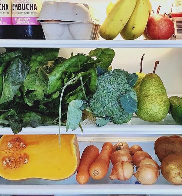 U hladnjaku Tare Swinfield nalaze se cjelovite namirnice poput jaja, voća i povrća