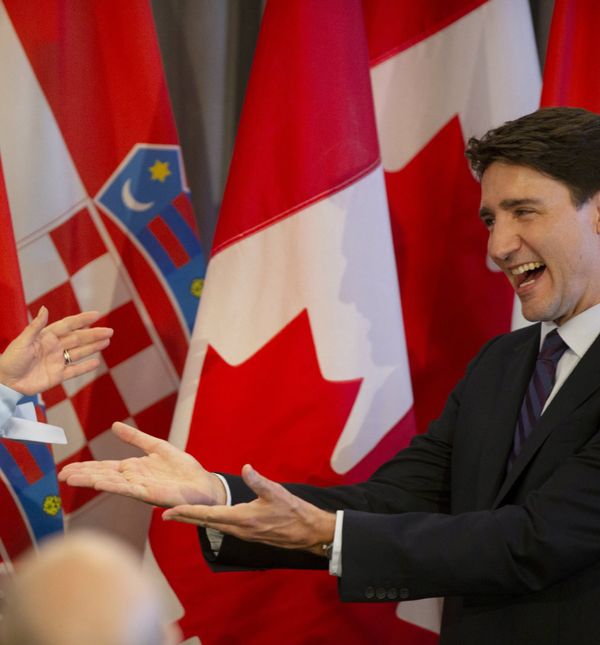 Kolinda Grabar-Kitarović susrela se s Justinom Trudeauom