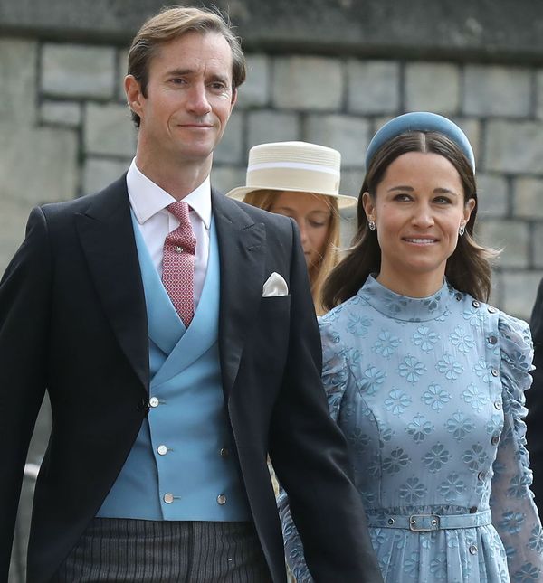 Pippa Middleton odjenula se u plavu boju od glave do pete