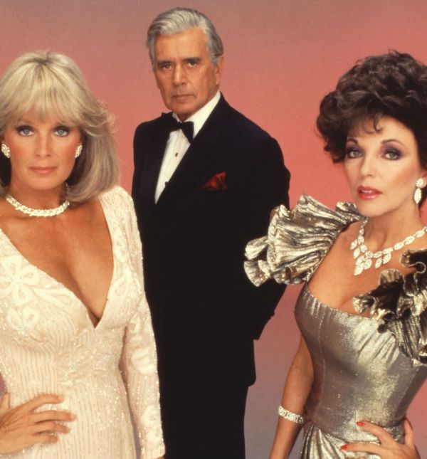 Krystle Carrington, Blake Carrington i Alexis Carrington Colby