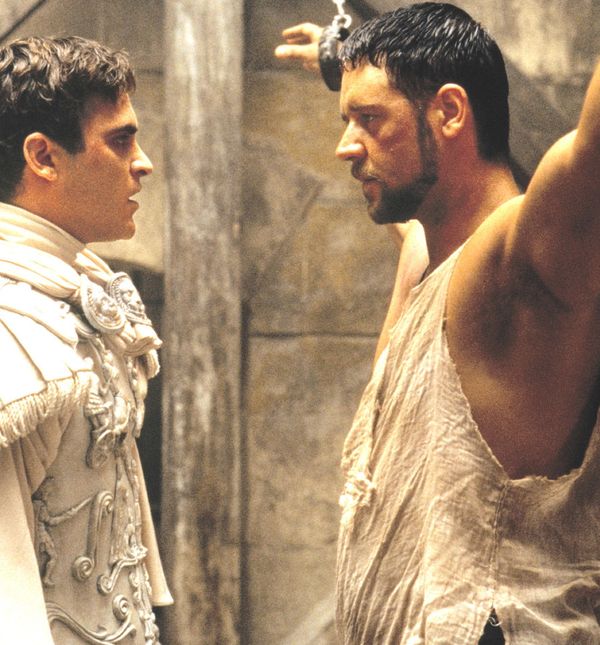 Russell Crowe i Joaquin Phoenix u filmu su glumili suparnike