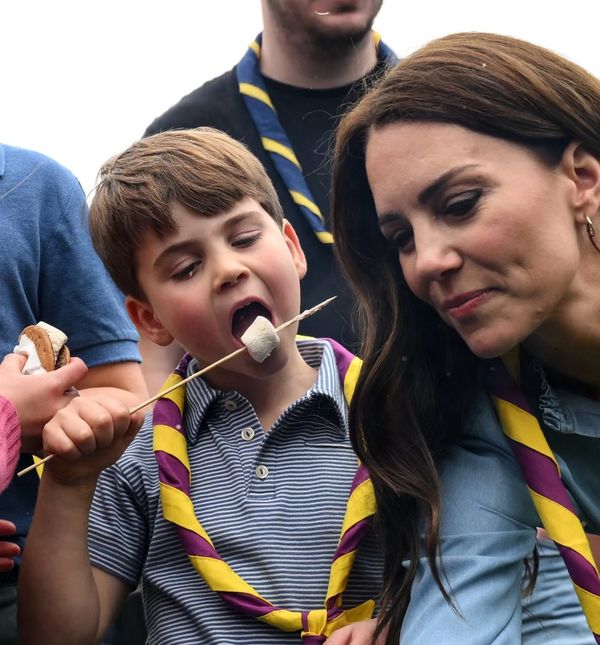 Princ Louis s izviđačima