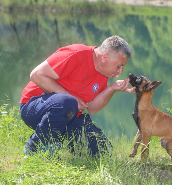 I mi se osjećamo sigurnije kada znamo da će ova njuškica naučiti spašavati živote