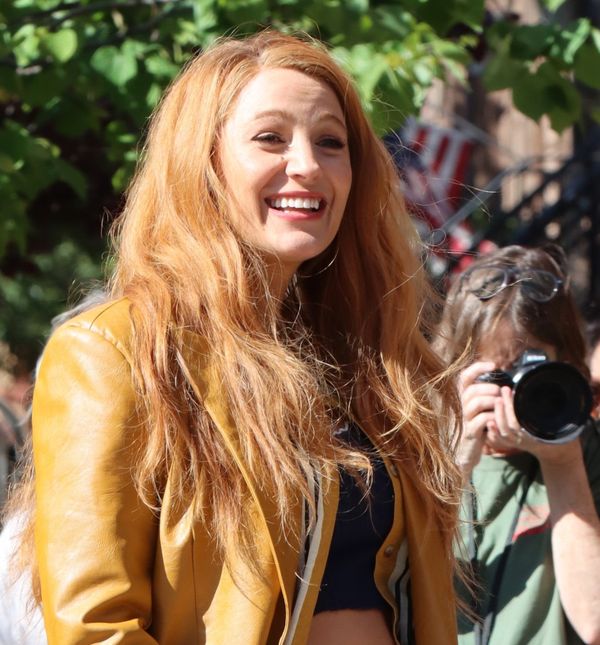 Blake Lively na setu filma 'It Ends With Us' u New Jerseyju