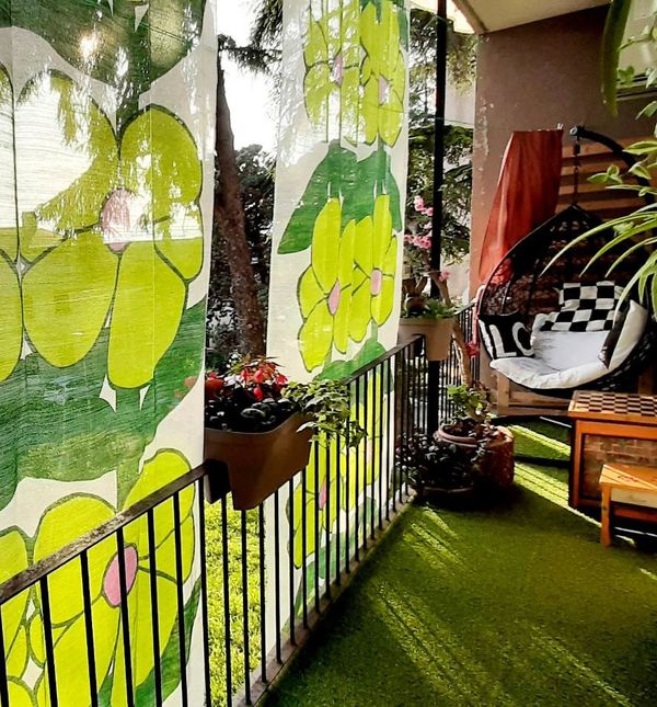 Šarmantni zeleni balkon Senke Fučkar iz Crikvenice