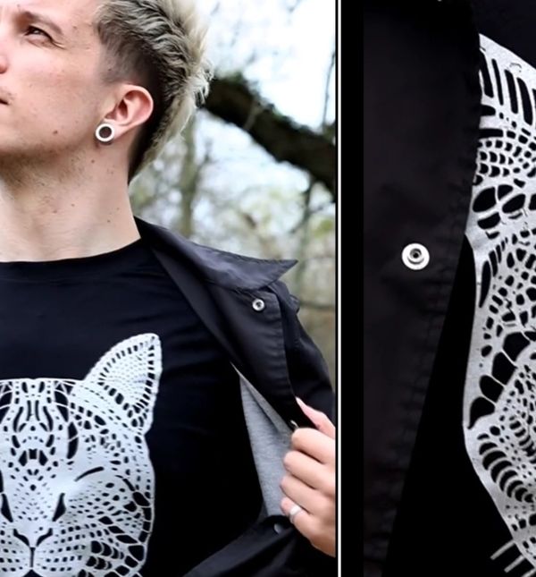 Baby Lasagna u majici na mačku