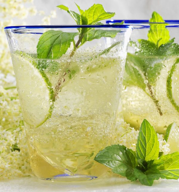 Sok od bazge s mentom