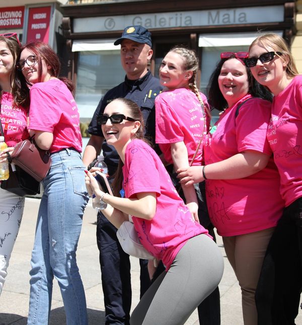 Maturantice na Trgu bana Josipa Jelačića