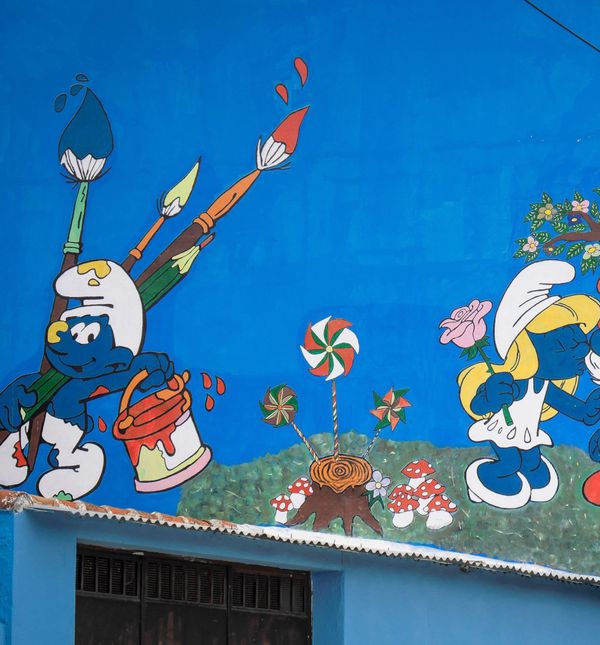 Juzcar je selo Štrumpfova u Španjolskoj