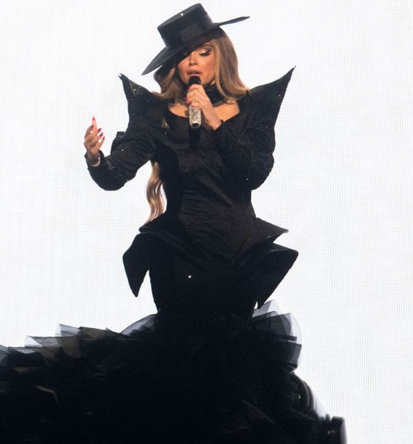 Predstavnica Španjolske Melody na generalnoj probi prvog polufinala Eurosonga 2025.