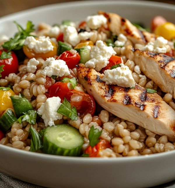 Isprobajte neodoljivu kombinaciju ječma, piletine i feta sira